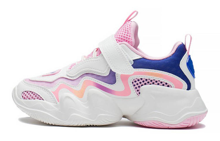 Li-Ning YOUNG Li Ning YOUNG EVO Low top Casual Shoes White Pink Teenagers
