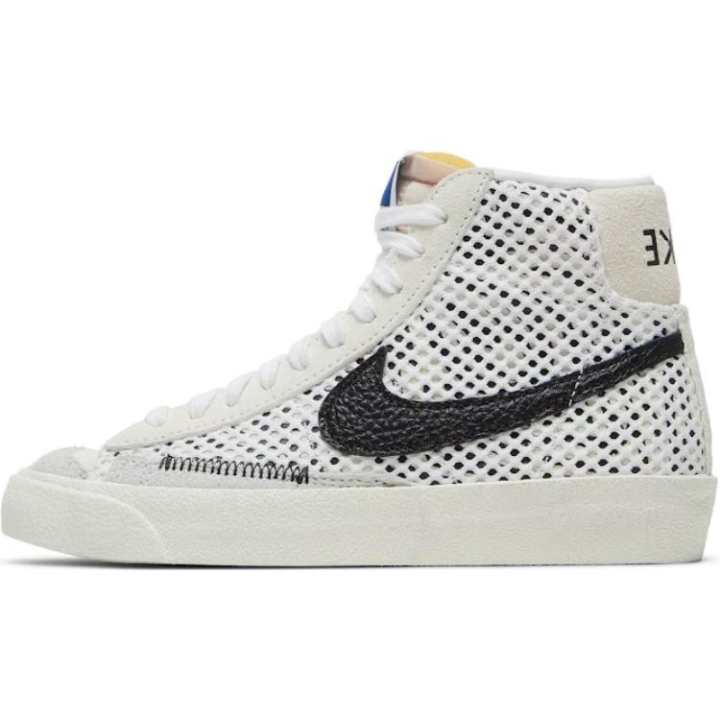 Nike Nike Blazer Mid 77 Mid top Skateboard Shoes White Unisex