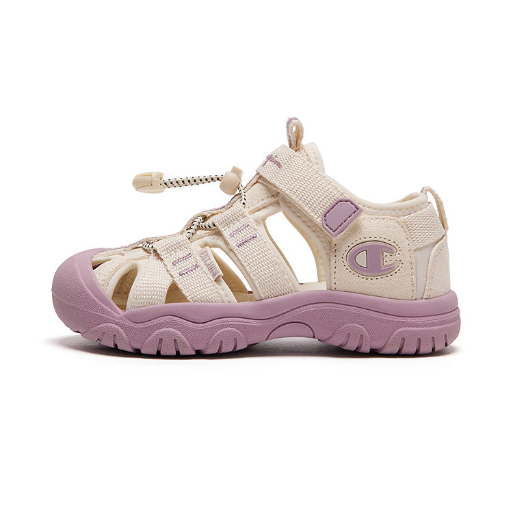 Champion Kids Synthetic Leather, Textile Sandal Milk White Children Aged 3 7 Years Old