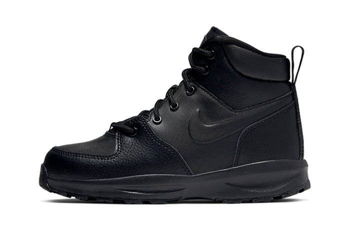 Nike Nike Manoa Leather Triple Black GS