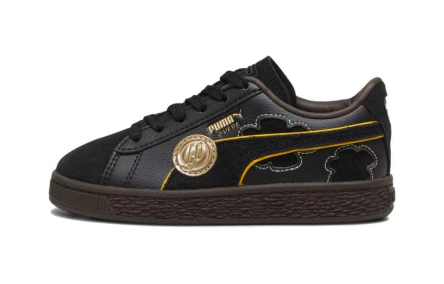 PUMA Puma One Piece X Suede Little Kid 'Blackbeard'