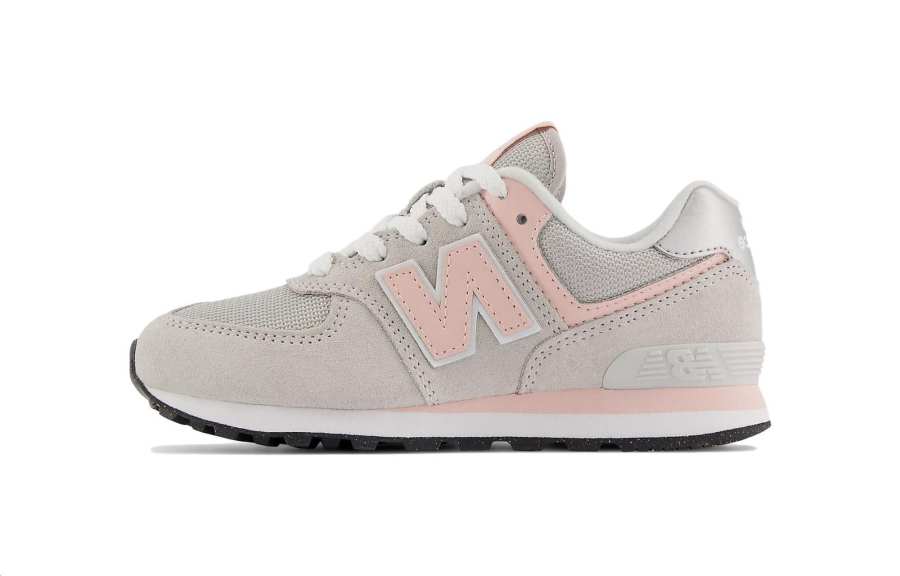 New Balance New Balance NB 574 Core Breathable Low top Toddler Shoes Silver Pink Infant And Toddler