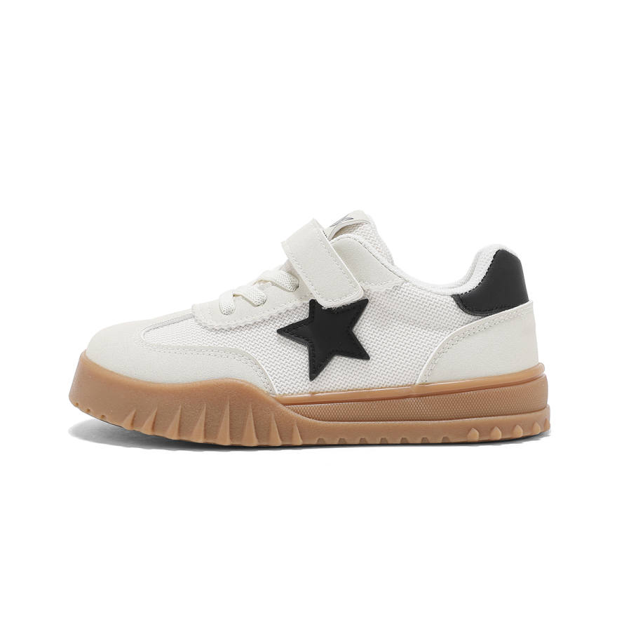 BIG WASP Slip Resistant Anti Kick Abrasion Resistant Breathable Low top Kids' Skateboarding Shoes Kids'