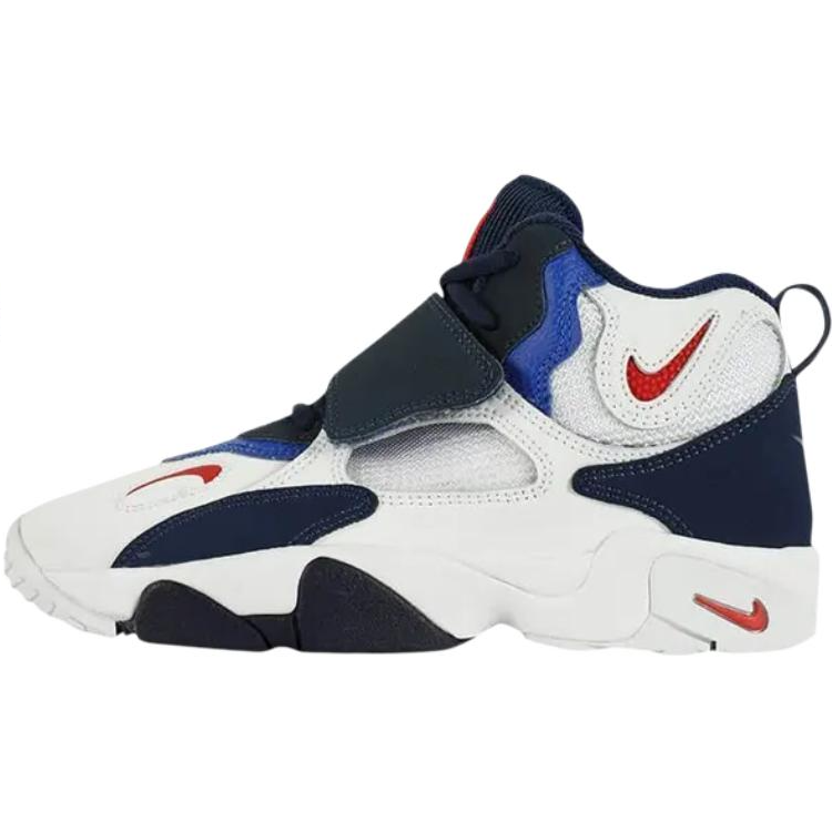 Nike Nike Air Max Speed Turf Mid top Children's Basketball Shoes White Blue Kids'