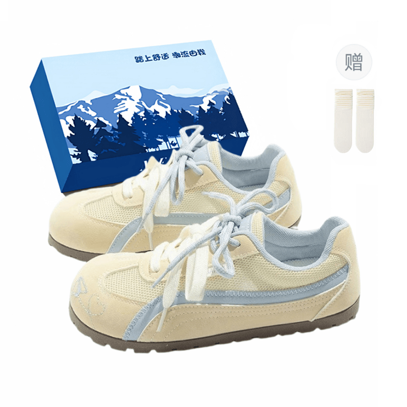 XIAOLUMILI Abrasion Resistant Breathable Abrasion Resistant Breathable Low top Skateboard Shoes Women's