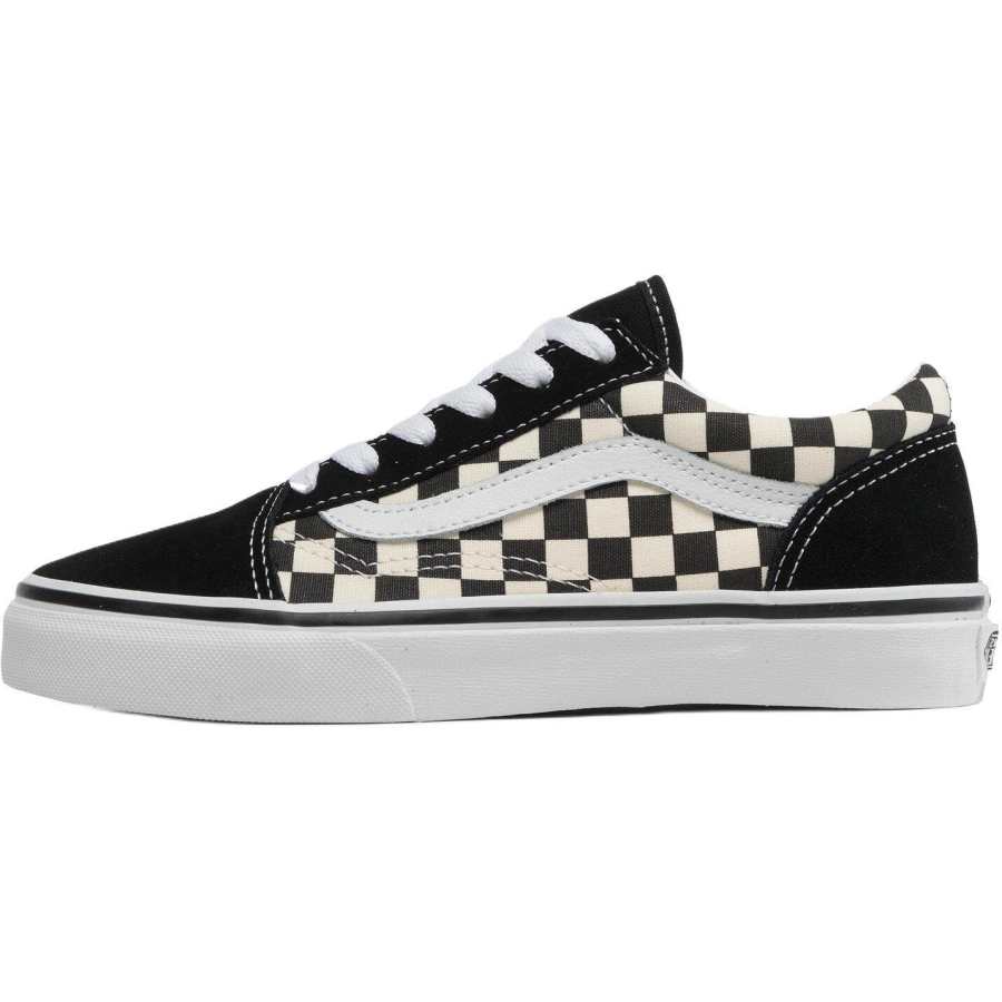Vans Old Skool Suede Low top Kids Lifestyle Shoes Black Children Aged 3 7 Years Old