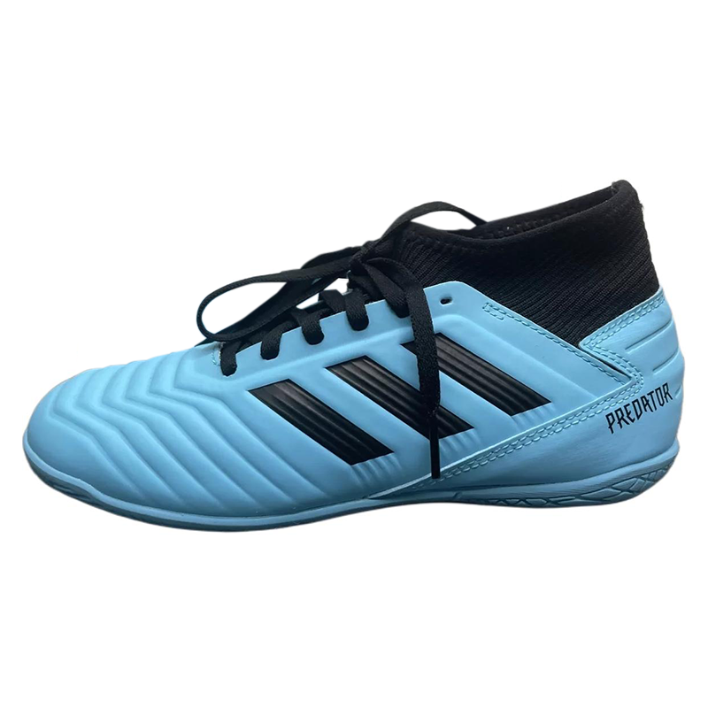Adidas Adidas Predator 19.3 Slip Resistant Abrasion Resistant Mid top Kids' Soccer Shoes Blue Teenagers