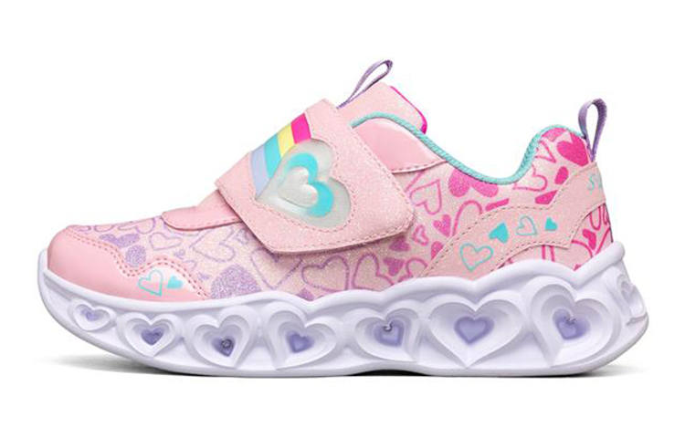 Skechers Heart Lights Low top Kids' Running Shoes Pink Teenagers