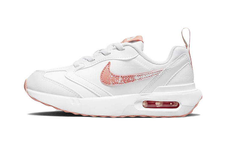 Nike Nike Air Max Dawn Kids Lifestyle Shoes White Pink Children Aged 3 7 Years Old