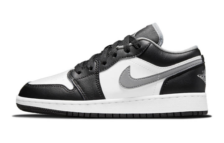 Jordan Jordan Kids Air Jordan 1 Low "Black/Grey/White" Sneakers