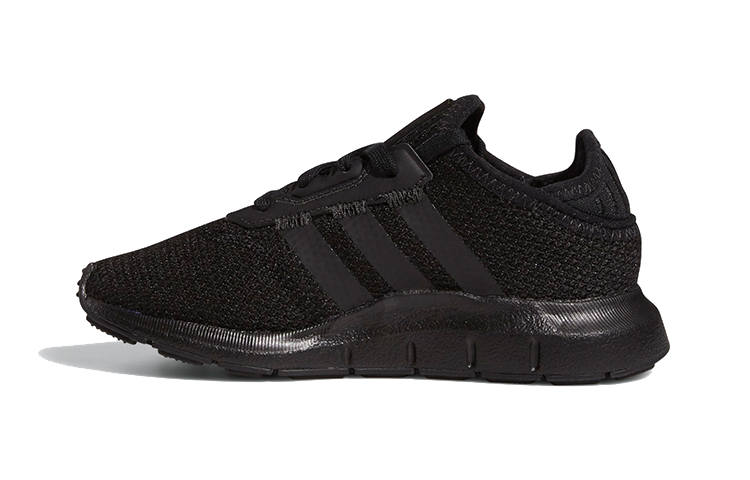 Adidas Originals Swift Run X Mesh Breathable Low top Kids' Running Shoes Black Children Aged 3 7 Years Old