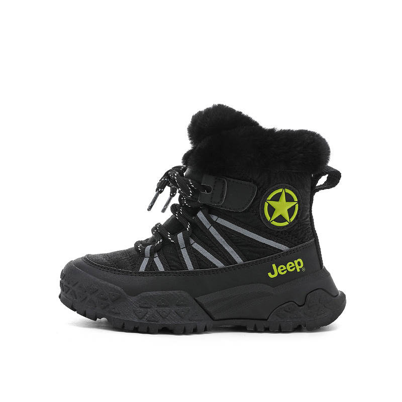 Jeep Winter, Fleece Lined Lining, Minimalist Style, Versatile, Hook and Loop Lace Free, Outdoor Adventure