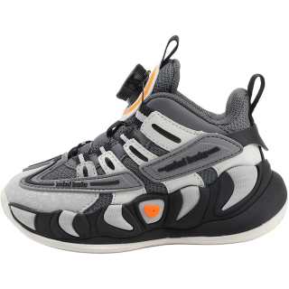 Mini Bala Synthetic Leather, Textile Slip Resistant Anti Kick Abrasion Resistant Breathable Low top Kids' Running Shoes