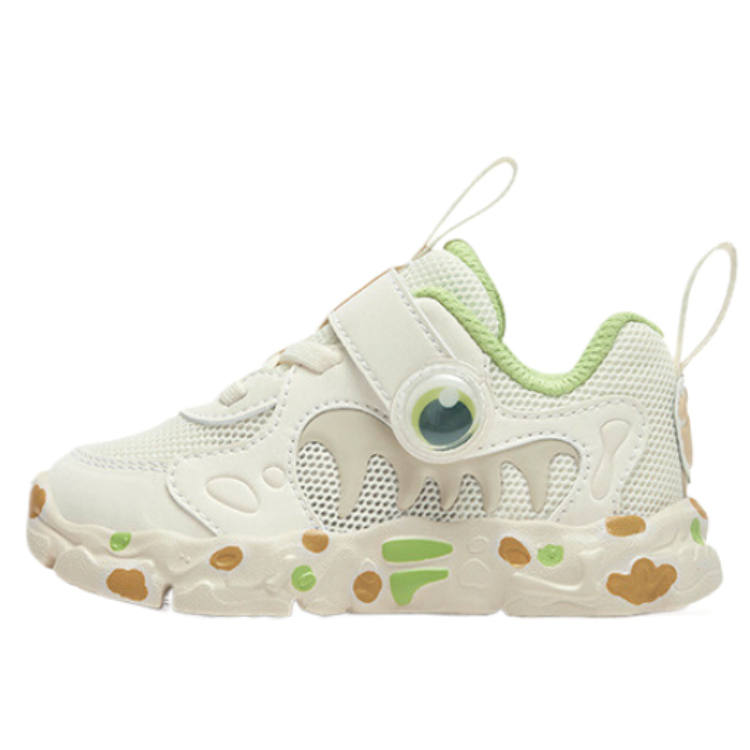 FILA KIDS Fossil Shoes Lightweight Cushioning Breathable Low top Toddler Shoes Green Infant And Toddler