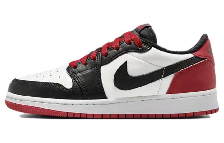 Jordan Jordan 1 Retro Low OG Black Toe 2023 GS