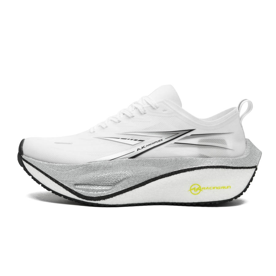 A.Knackfuss Carbon Speed 6.0 Pro Low top Running Shoes Silver White Unisex