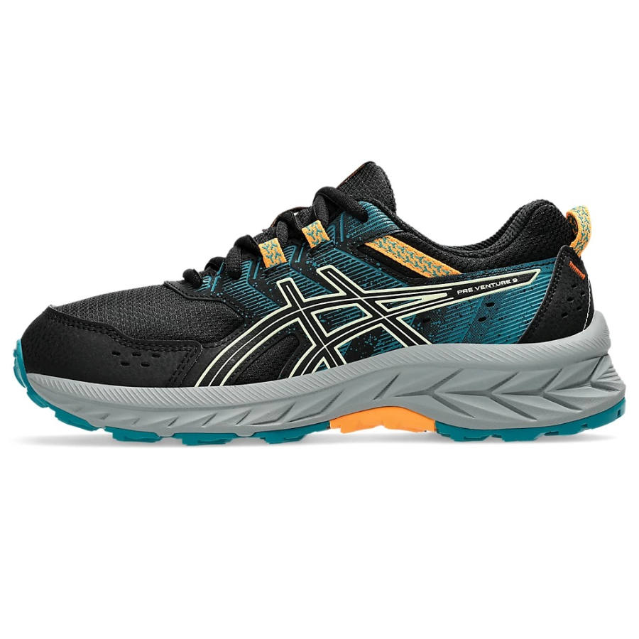 Asics Gel Venture 9 Rebound Breathable Support Low top Kids' Running Shoes Black Kids'