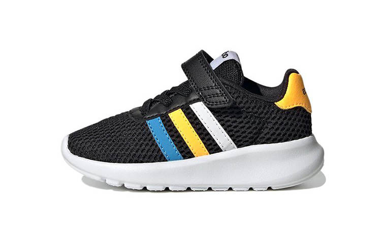 Adidas Neo Lite Racer 3.0 Low top Running Shoes Black White Infant And Toddler