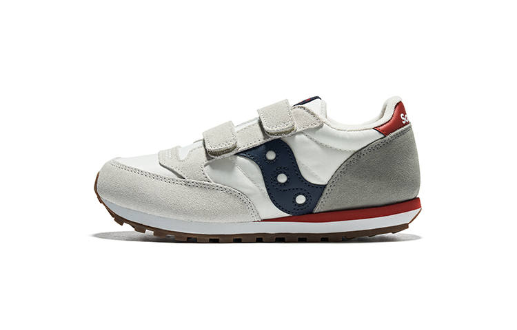 Saucony Athleisure Low top Running Shoes Gray Blue Red Kids'
