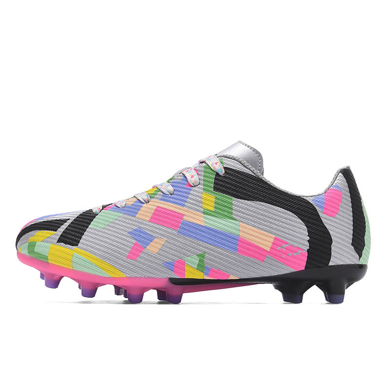 AMICNIEGD Mesh Breathable Low top Kids' Soccer Shoes Teenagers