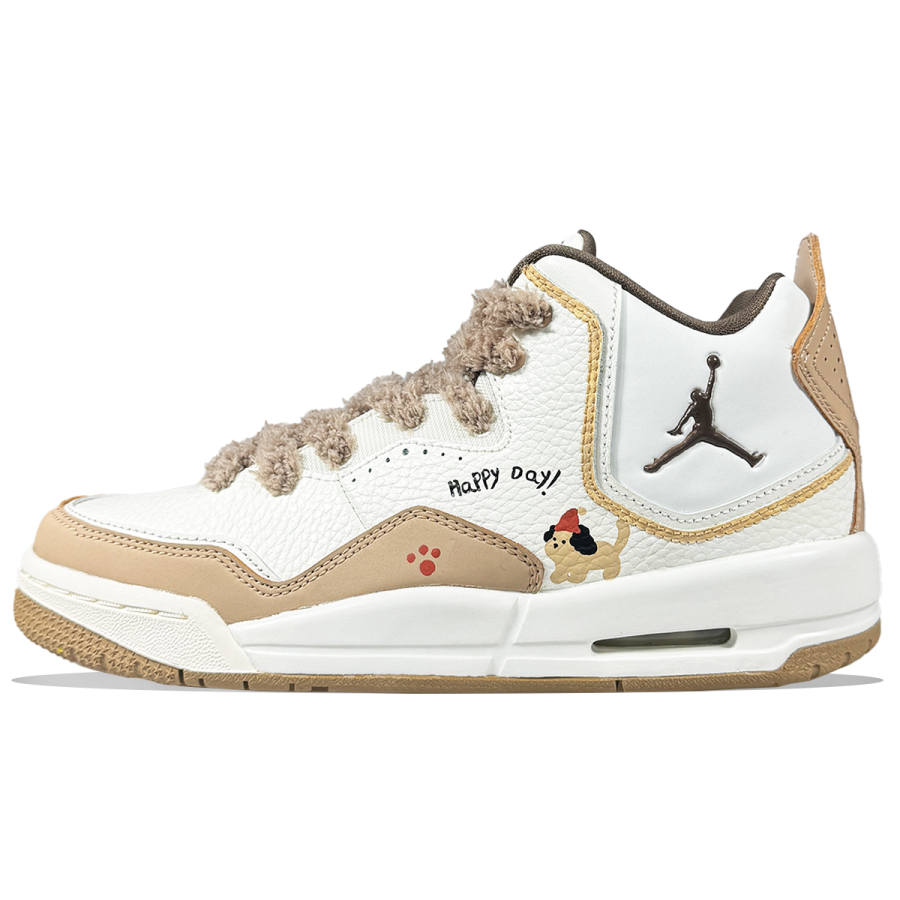 Jordan Jordan Courtside 23 Mid top Children's Basketball Shoes Camel Teenagers