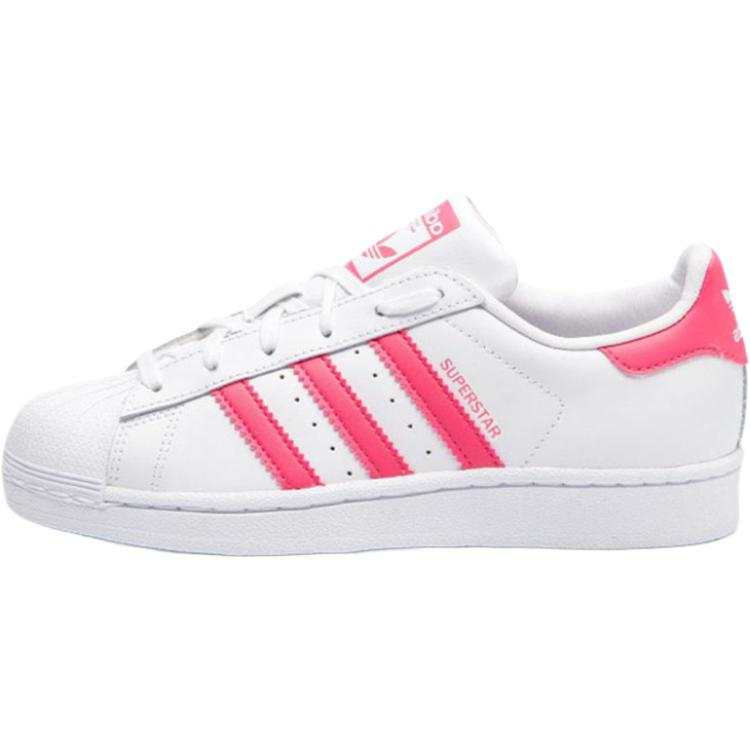 Adidas Originals Adidas Superstar Cloud White Real Pink GS
