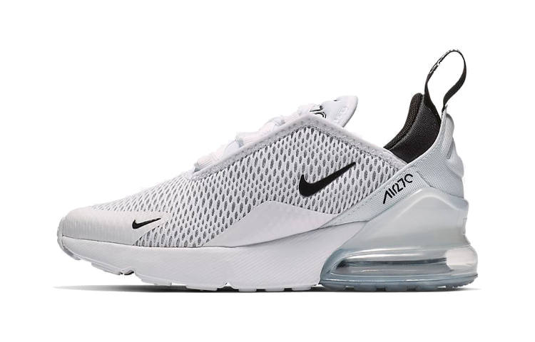 Nike Nike Air Max 270 Kids Lifestyle Shoes Gray Children Aged 3 7 Years Old