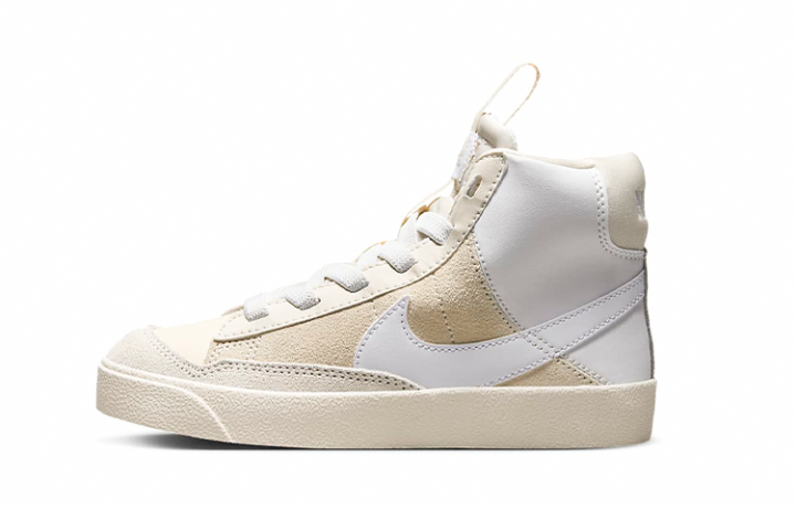 Nike Nike Blazer '77 SE D Mid top Kids' Skateboarding Shoes Beige Children Aged 3 7 Years Old