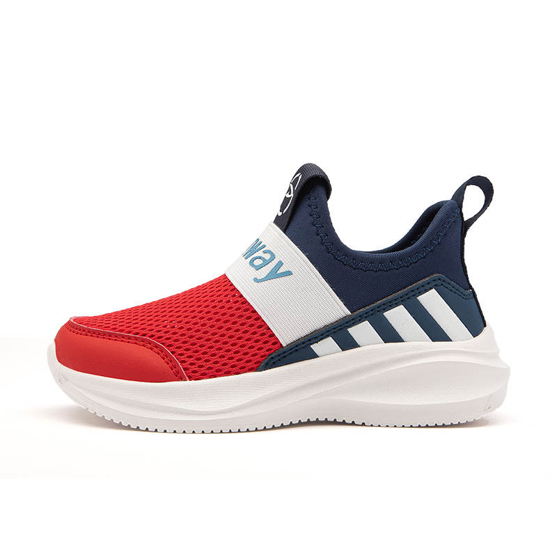 DEERWAY Fabric Slip Resistant, Rebound, And Breathable Low top Running Shoes Kids'