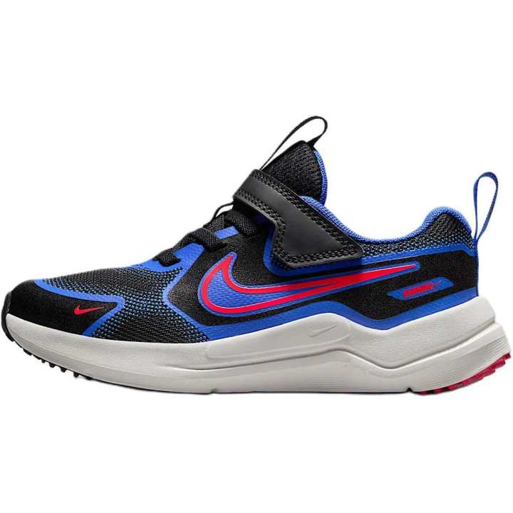 Nike Nike Cosmic Runner Abrasion Resistant Cushioning Abrasion Resistant Cushioning Low top Kids' Running Shoes Black Blue