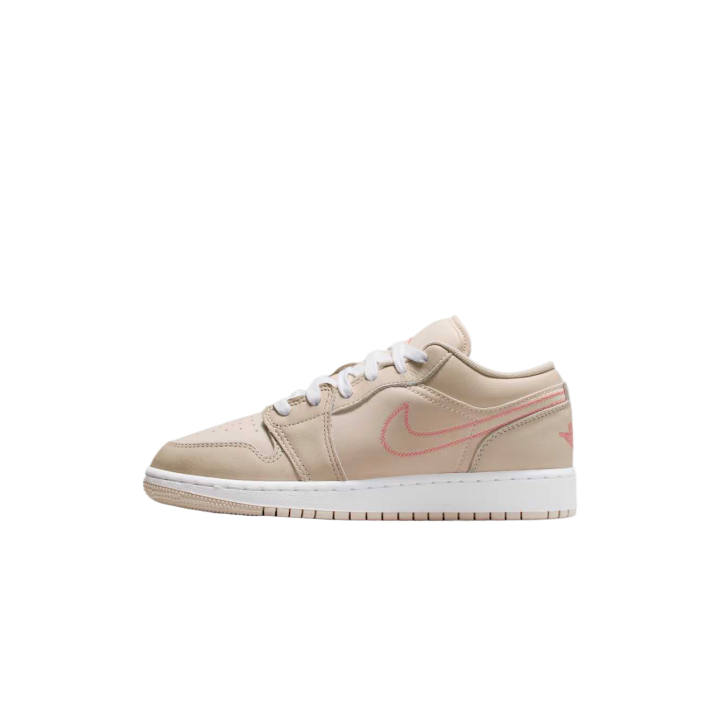 Jordan Jordan Air Jordan 1 Skateboard Shoes Light Ore Brown/White/Light Orchid Root Unisex