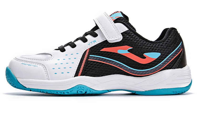 Joma Training Series Anti Kick And Abrasion Resistant Volleyball Shoes White Black Kids'