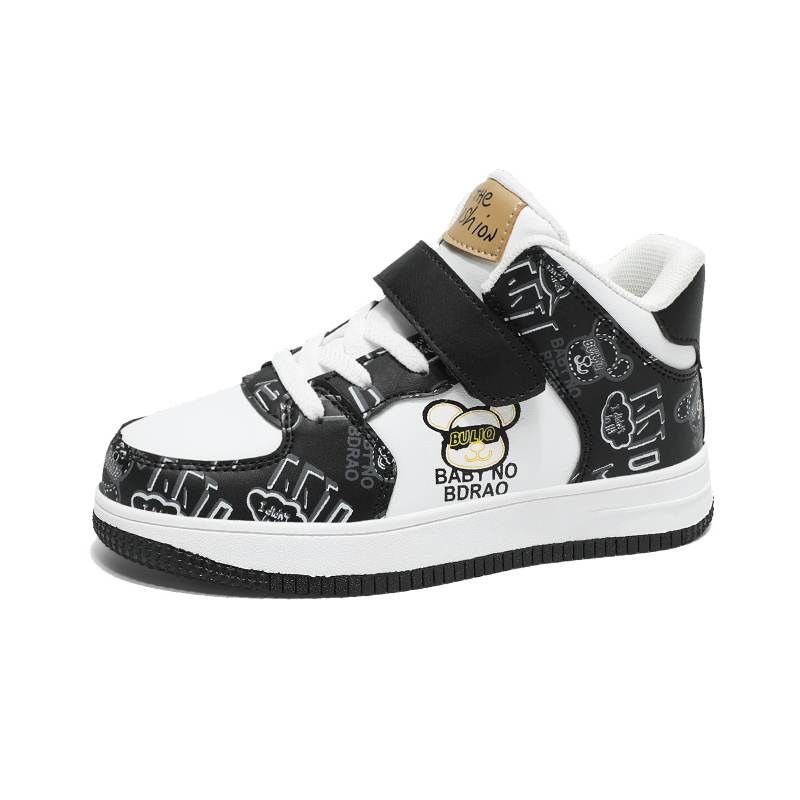 TONYBEAR Versatile Lightweight Cushioning Lightweight Cushioning Mid top Kids' Skateboarding Shoes Kids'