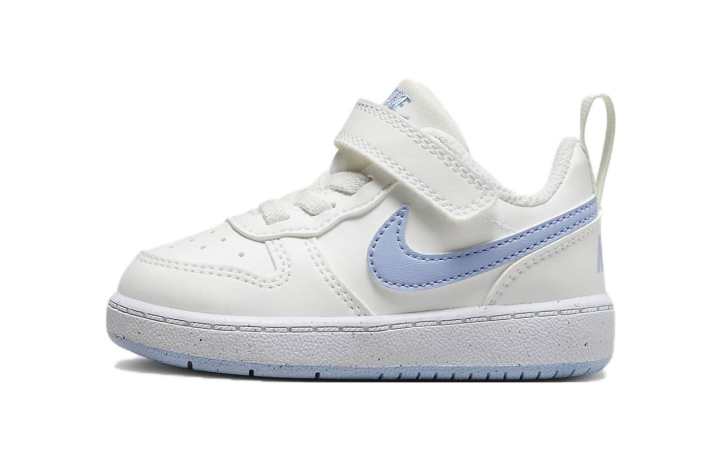 Nike Nike Low Recraft TD Slip Resistant Low top Skateboard Shoes White Blue Infant And Toddler