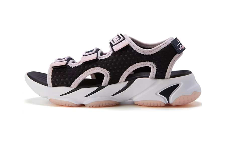 FILA KIDS Anti Kick Cushioning Anti Kick Cushioning Children's Sandals Black Pink Teenagers