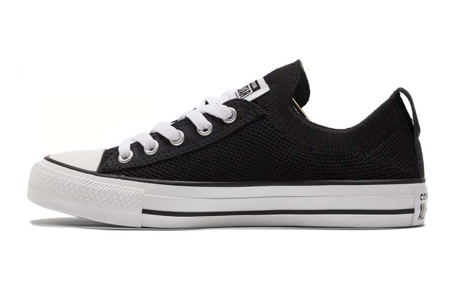 Converse Chuck Taylor All Star Knit Low top Kids Canvas Shoes Black
