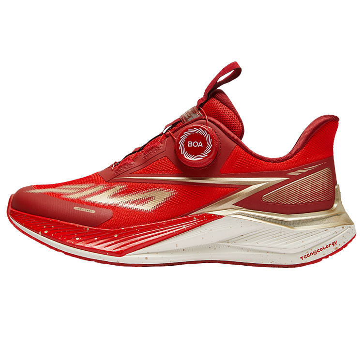 FILA KIDS Comfortable Abrasion Resistant Low top Kids' Running Shoes Red