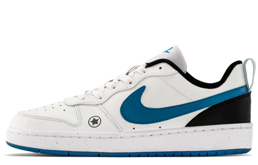 Nike Nike Court Borough Low Slip Resistant Cushioning Slip Resistant Cushioning Low top Kids' Skateboarding Shoes