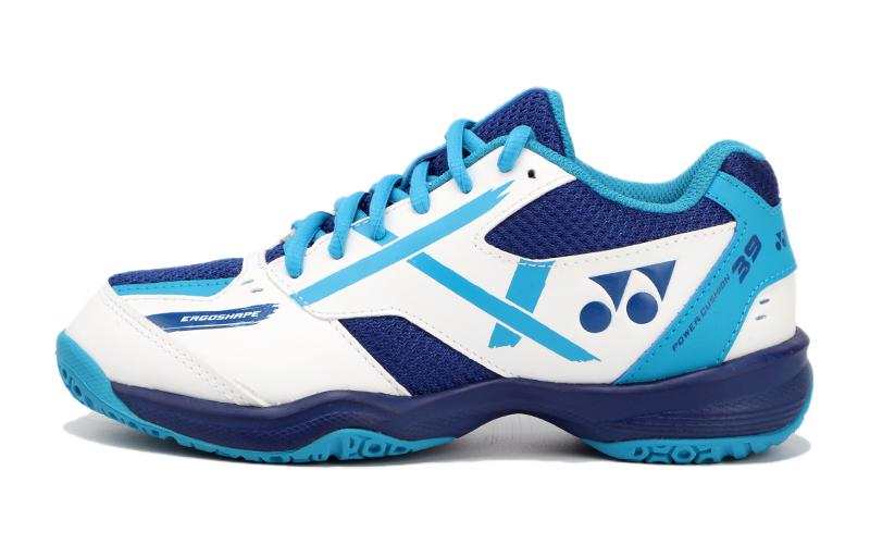 YONEX Slip Resistant Cushioning Slip Resistant Cushioning Low top Kids' Training Shoes White Blue Kids