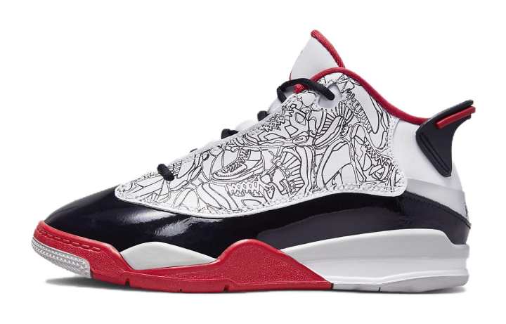 Jordan Jordan Dub Zero White Varsity Red 2022 PS