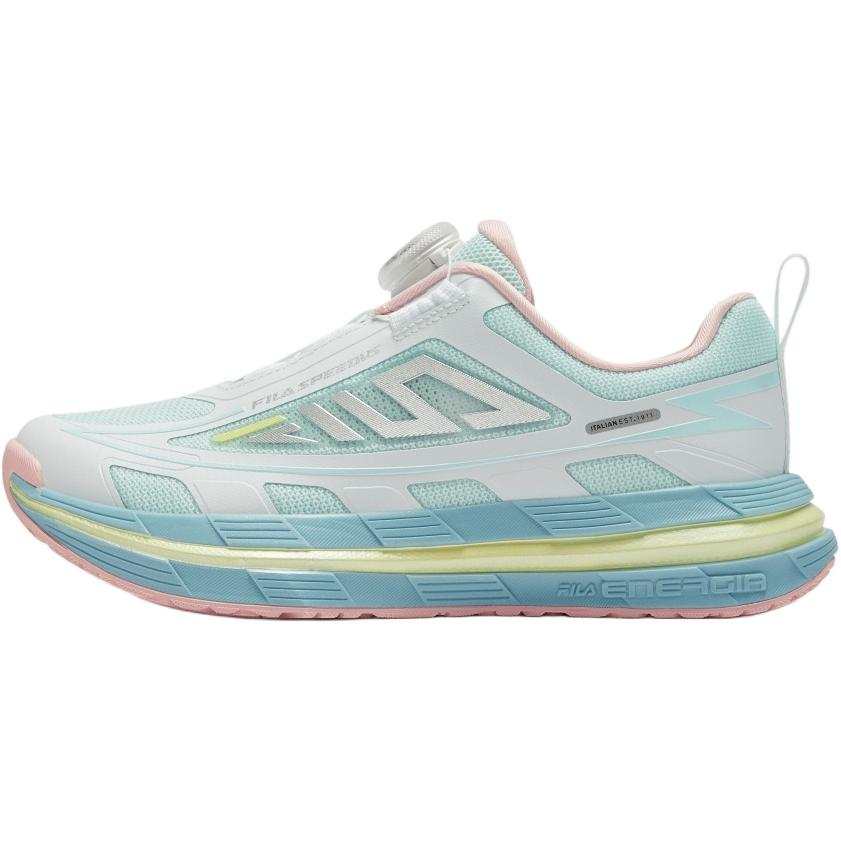 FILA KIDS Lightweight Cushioning Low top Kids' Running Shoes Sky Window Blue/FILA White Kids'