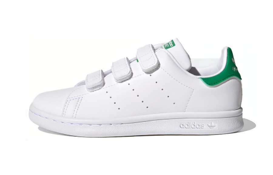 Adidas Originals Adidas Stan Smith Strap Cloud White Green PS