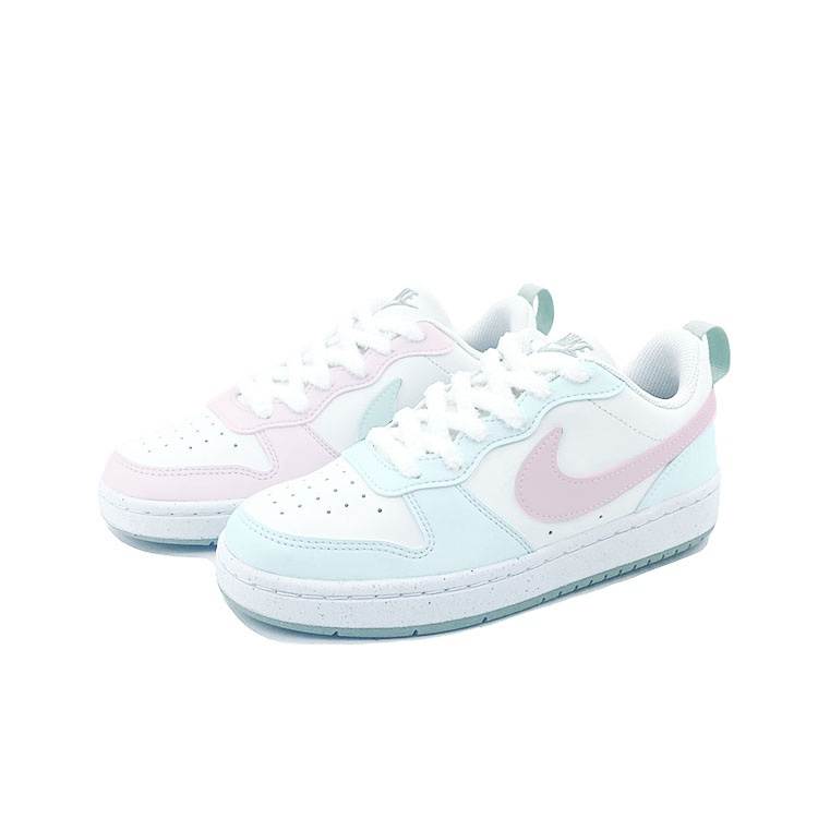 Nike Nike Court Borough LOW RECRAFT Low top Kids' Skateboarding Shoes Pink Green Teenagers