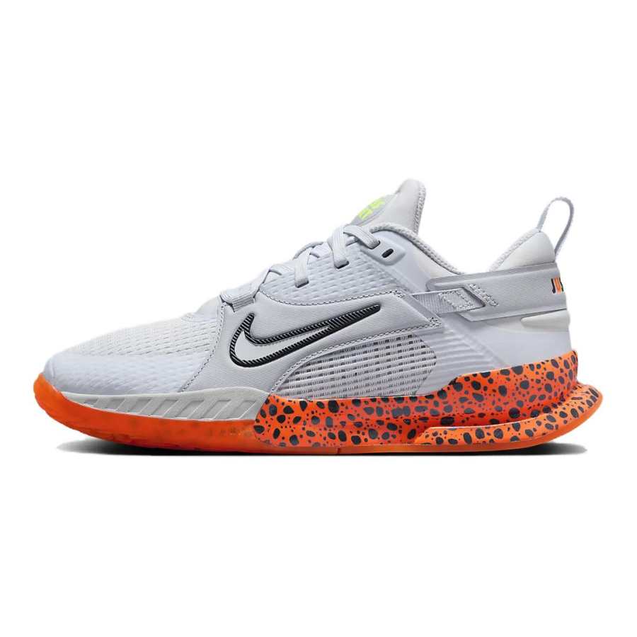 Nike Nike Crosscourt Collection Low top Basketball Shoes Gray Orange Unisex