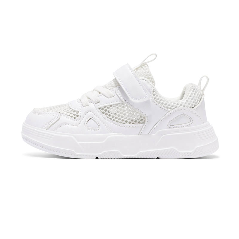 SUPEREDGE Synthetic Leather Low top Kids Lifestyle Shoes White Kids'