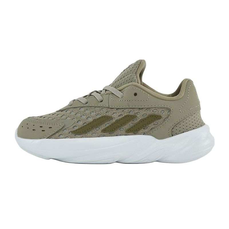 Adidas Originals Ozelia Slip Resistant And Breathable Low top Casual Shoes Green Kids'
