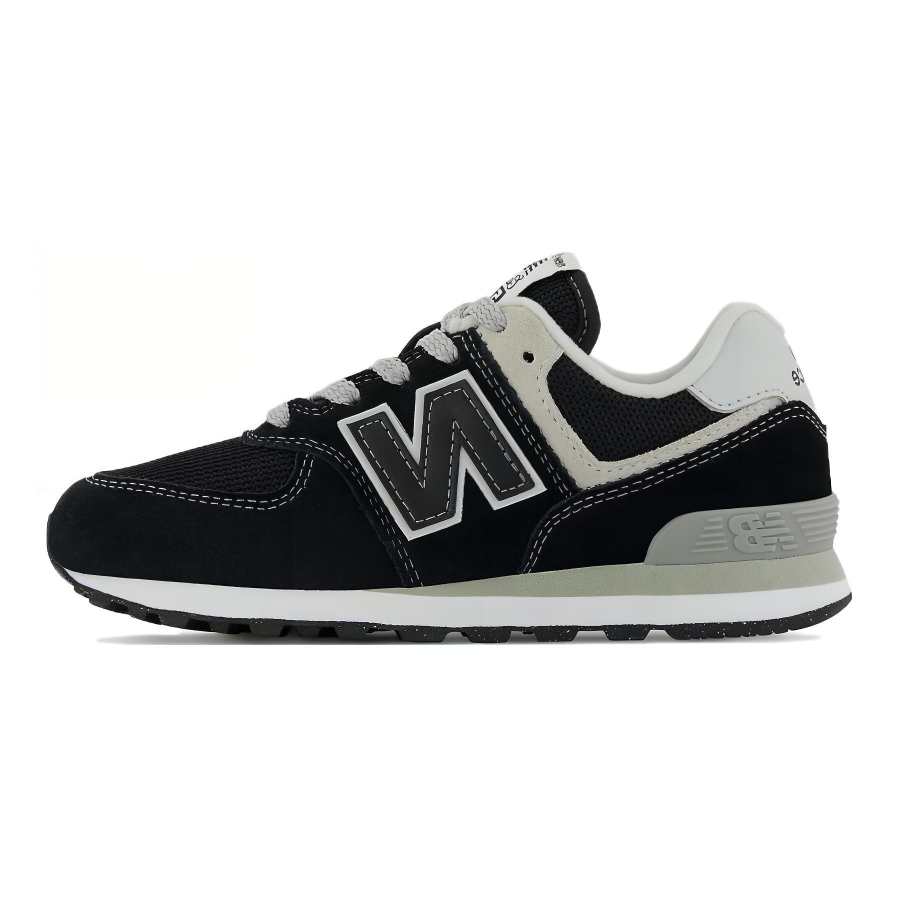 New Balance New Balance NB 574 Core Comfortable Cushioning, Wear Resistant Low top Kids' Running Shoes Black Kids'