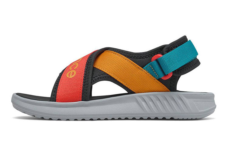 New Balance New Balance NB 650 Collection Children's Sandals Black Orange Yellow Kids'