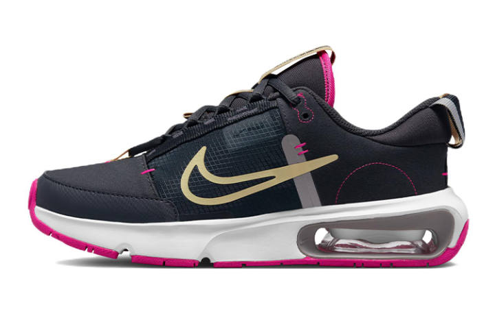 Nike Nike Air Max Intrlk SE 'Off Noir Mtlc Gold Star Pink Prime' GS