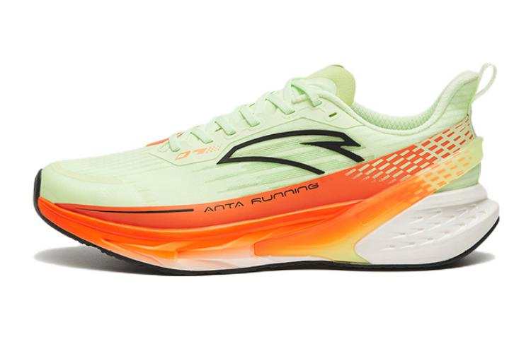 Antakids Fabric Low top Running Shoes Green Orange Black Unisex